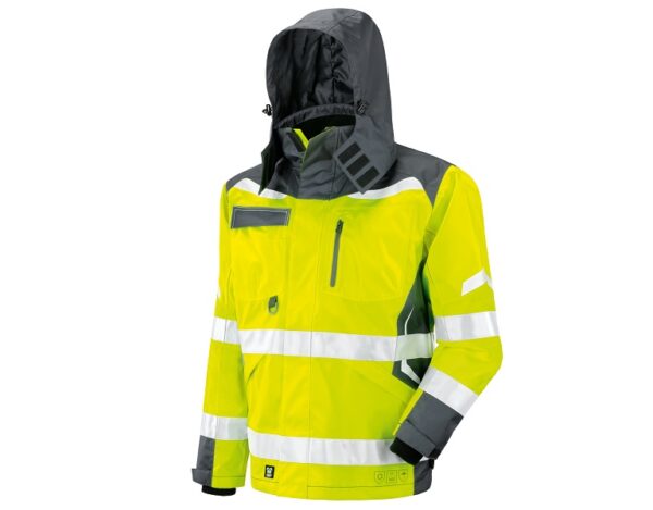 Giaccone imbottito triplo uso Cisa alta visibilità giallo