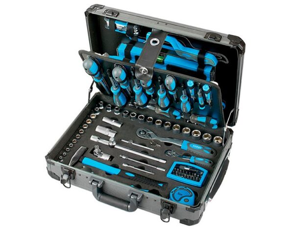 Valigia con trolley 135 pezzi