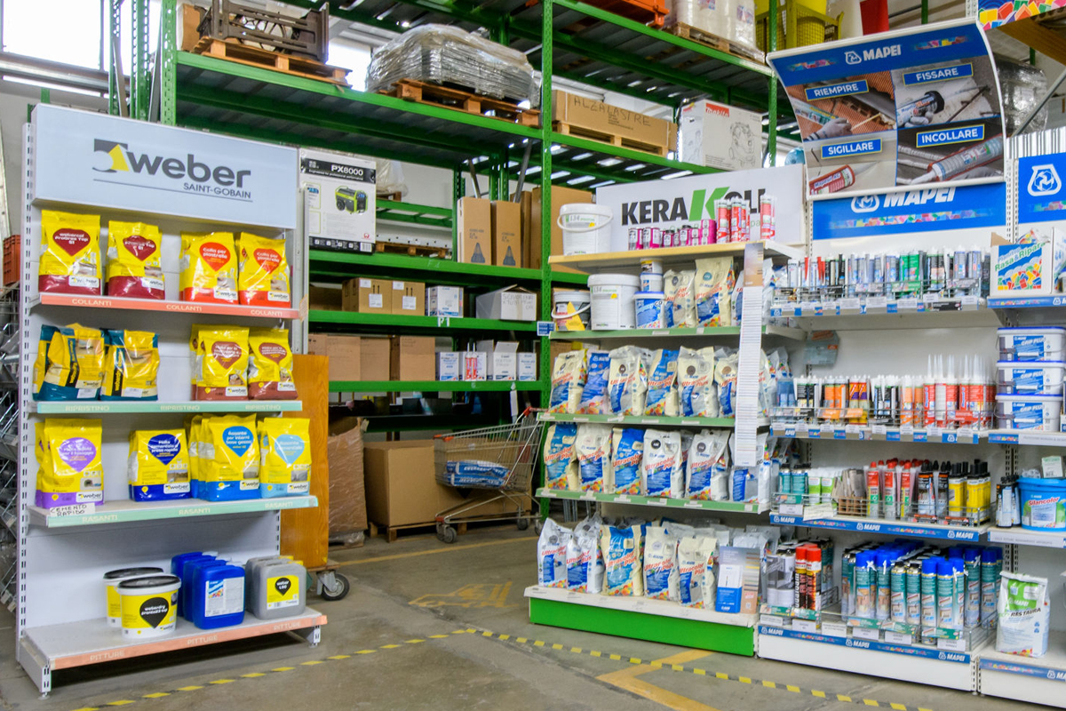 Premiscelati e colle per edilizia 